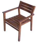 Manavgat Ahşap Bahçe, Balkon Sandalye Koltuk - İstif Edilebilir Geçmeli Yapı - 2