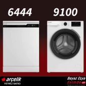 Arçelik Star Plus Paket 2'li Set (6444 Bulaşık/ 9100 dmx Çamaşır) - 1