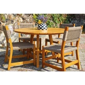Taksim Ahşap Bahçe Balkon Sandalyesi Kolçaksız - Kestane Ağacından (Maya Chair) - 9