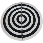 Delta Dart Seti 38 cm (15 İnç) + 6 Dart Oku (6 Gr) Hedef Tahtası SDE159 - 2