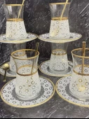 AGRA GOLD DEKOR ÇAY SETİ 6 KİŞİLİK 18 PARÇA - 3