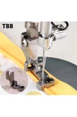 Sanayi Düz Dikiş Makinası Ayarlanabilir Sağ Sol Gizli Fermuar Ayağı T88 Çok Fonksiyonlu - 2