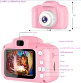 Kamera Karikatür Oyuncak Dijital Kamera Video Kaydedici Çocuklar İçin Eğitim Oyuncakları - 3