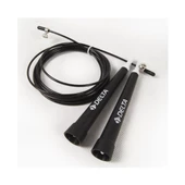 Delta Crossfit Speed Jump Rope Çelik Telli Hızlı Siyah Atlama İpi BCF348 - 1