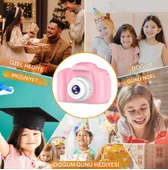 Kamera Karikatür Oyuncak Dijital Kamera Video Kaydedici Çocuklar İçin Eğitim Oyuncakları - 6