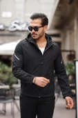 Delpino Su ve Rüzgar Geçirmez Termal Softshell Erkek Mont 7015 - 4