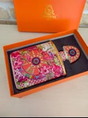 Lilyum Desen Porselen Parfüm Şişesi 100ml Small 13cm - 8
