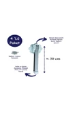 Home METAL KATLANIR YER SOFRASI AYAĞI 30 CM - 4'LÜ TAKIM - 2