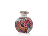 Lilyum Desen Porselen Parfüm Şişesi 375ml Large 12cm - 1
