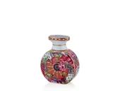 Lilyum Desen Porselen Parfüm Şişesi 240ml Medium 10cm - 1