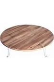 Home KATLANABİLİR METAL AYAKLI AHŞAP YER SOFRASI TEPSİ SİNİ - 1