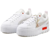 Puma Mayze Lucky Charm Wns Kadın Günlük beyaz Ayakkabı b-41 38958501 - 3