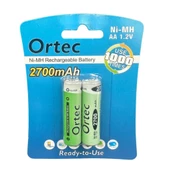 ORTEC NIMH RECHARGEABLE AA 2700 MAH 1.2V - 1