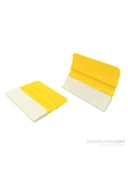 Yün Keçeli Kare Ragle Folyo Cam Filmi Çekme Aparatı Sarı - 3