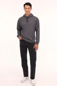 Lumberjack MB SN04 HOODIE 4PR 101889365 Erkek Sweatshirt Antrasit S-XXL - 3