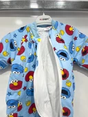 uğurböceğiçocuk Elyaflı Ve Fermuarlı Bisküvi Desenli Kışlık Çocuk Uyku Tulumu Unisex - 8