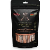 Reflex Snackies Füme Somon Etli Şerit Kurutulmuş Et Köpek Ödülü 170gr - 1