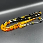 Özel El Yapımı Bufalo Boynuzu Tesbih Hcz-Model BFL - 3