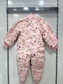 uğurböceğiçocuk Elyaflı Ve Fermuarlı Unicorn Desenli Kışlık Çocuk Uyku Tulumu Unisex - 12