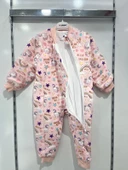 uğurböceğiçocuk Elyaflı Ve Fermuarlı Unicorn Desenli Kışlık Çocuk Uyku Tulumu Unisex - 11