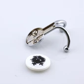 Dolap Askılık Askılığı Duvar Vestiyer Banyo Mutfak Elbise Kıyafet Askısı Krom Renk Askı Gümüş thumbnail 3