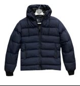 Keymen Slim Fit Erkek Kapşonlu Şişme Mont-7022 - 1