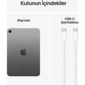 Apple İpad Mini 7. Nesil 128Gb 8.3" Wi-Fi Tablet Uzay Grisi Mxn63tu/A - 9