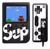 QASUL Büyük Ekran Sup Retro 400 Oyunlu Joystickli Oyun Konsolu Joystick+Tv Bağlantı Kablosu - 1