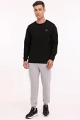 Lumberjack MB SN75 C NECK SW 4PR Erkek Sweatshirt Siyah S-XXL - 4