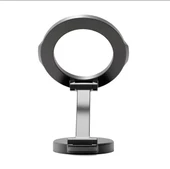 Katlanır Manyetik Araba İçi MagSafe Kompakt Cep Telefonu Tutucu 360 ° Dönebilen - 3