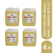 Supta Mix 5 Lt 4'lü Set - 1