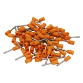 Stronger 1000 Adet Yüksük 0.5 mm Turuncu İzoleli Kablo Pabuç - 2