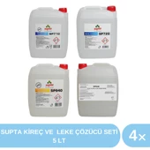 Supta Kireç ve Leke Çözücü Seti 5 LT - 1