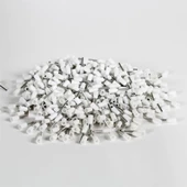 Stronger 1000 Adet Yüksük 0.75 mm Beyaz İzoleli Kablo Pabuç - 2