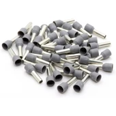 Stronger 500 Adet Yüksük 4 mm Gri İzoleli Kablo Pabuç - 2