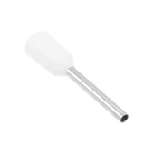 Stronger 1000 Adet Yüksük 0.75 mm Beyaz İzoleli Kablo Pabuç - 1