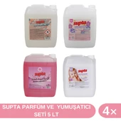 Supta Parfüm ve Yumuşatıcı Seti 5 LT - 1