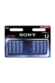 Sony Alkalin 12 Aa Kalem Pil 12 Adet  Stamina Plus Pil - 1