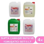 Supta Çamaşır Suyu ve Yumuşatıcı Seti 5 LT - 1