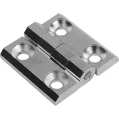 Mobilya Dolap Kapak Hobi Menteşesi Metal Krom 5 cm X 5 cm Kare Yaprak Menteşe 1 Adet - 5