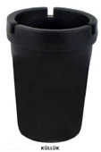 EminHome Oto Mini Kokusuz Sert Plastik Oto Araba Küllük Siyah - 1