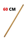 Askıcı Lüks 60 Cm Ahşap Oklava-hamur Açma-Merdane Doğal Verniksiz - 3
