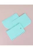 Askıcı Plastik Hamur Kazıyıcı-Hamur Kesici-Şanti Tarağı 3’lü Set - 1