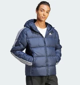 adidas Essentials Midweight Down Hooded Erkek Mont IK3213 - 2