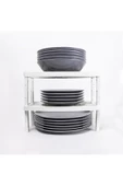 Decobella Deco Bella 50806 Beyaz Dolap Içi Çok Katlı Raf(1 ADET) - 1