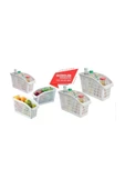 Askıcı Buzdolabı Sepeti Dolap Içi Düzenleyici Sepet Organizer 5 Adet - 2