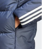adidas Essentials Midweight Down Hooded Erkek Mont IK3213 - 5