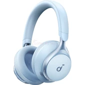 Anker Soundcore Space One Aktif Gürültü Engelleyicili Kablosuz Kulaküstü Kulaklık - 40 Saat Oynatma Süresi - Anc - Bluetooth 5.3 -Aı Destekli 3 Mikrofon - Mavi - 1