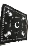 Askıcı Atatürk Imzalı Kare Bandana Fular- %100 Cotton Siyah - 3