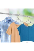 Askıcı Kristal Askı Şeffaf Büyük Boy Elbise Askısı 12 Adet - 3